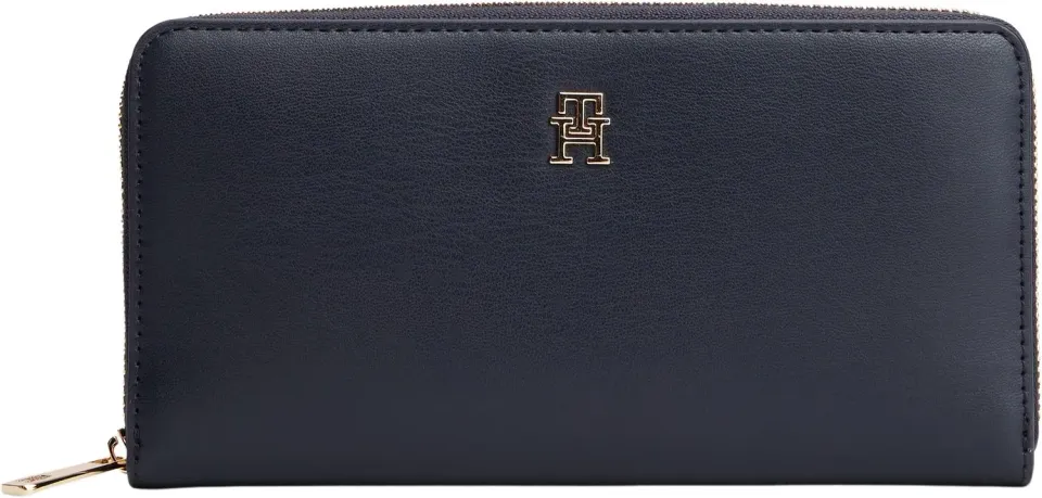 Tommy Hilfiger TH Icon AW0AW17744 portafoglio zip blu