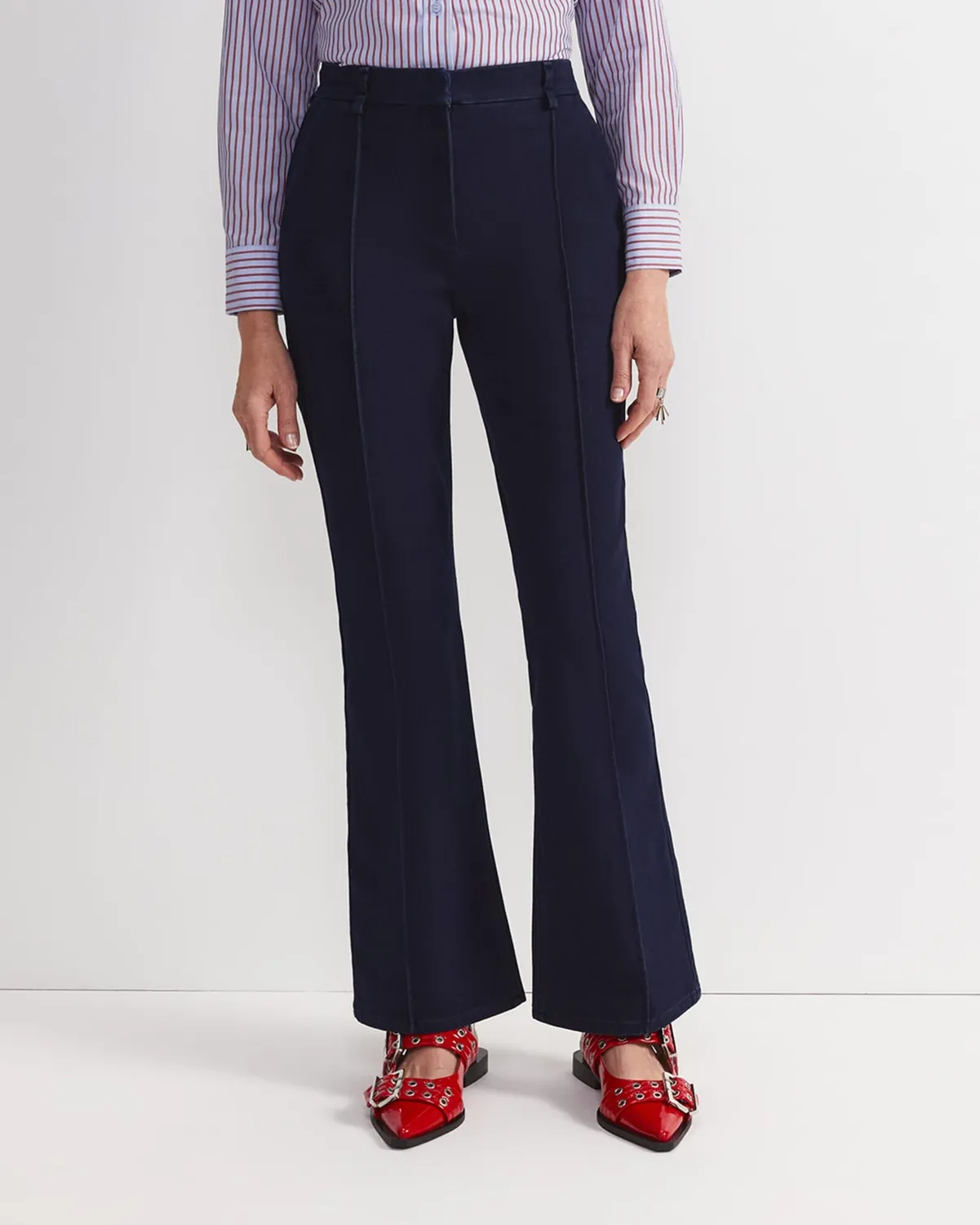 Sportscraft Nyra Pintuck pantaloni donna gamba dritta