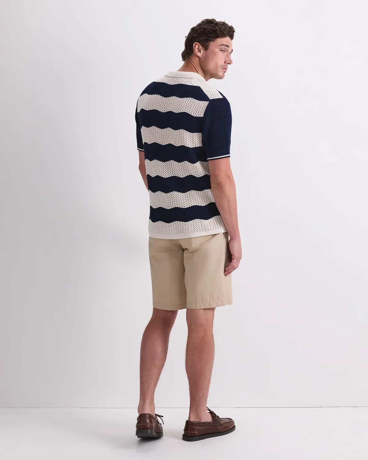 Sportscraft Wave 208077 Polo Maglia Cotone Uomo Rigata