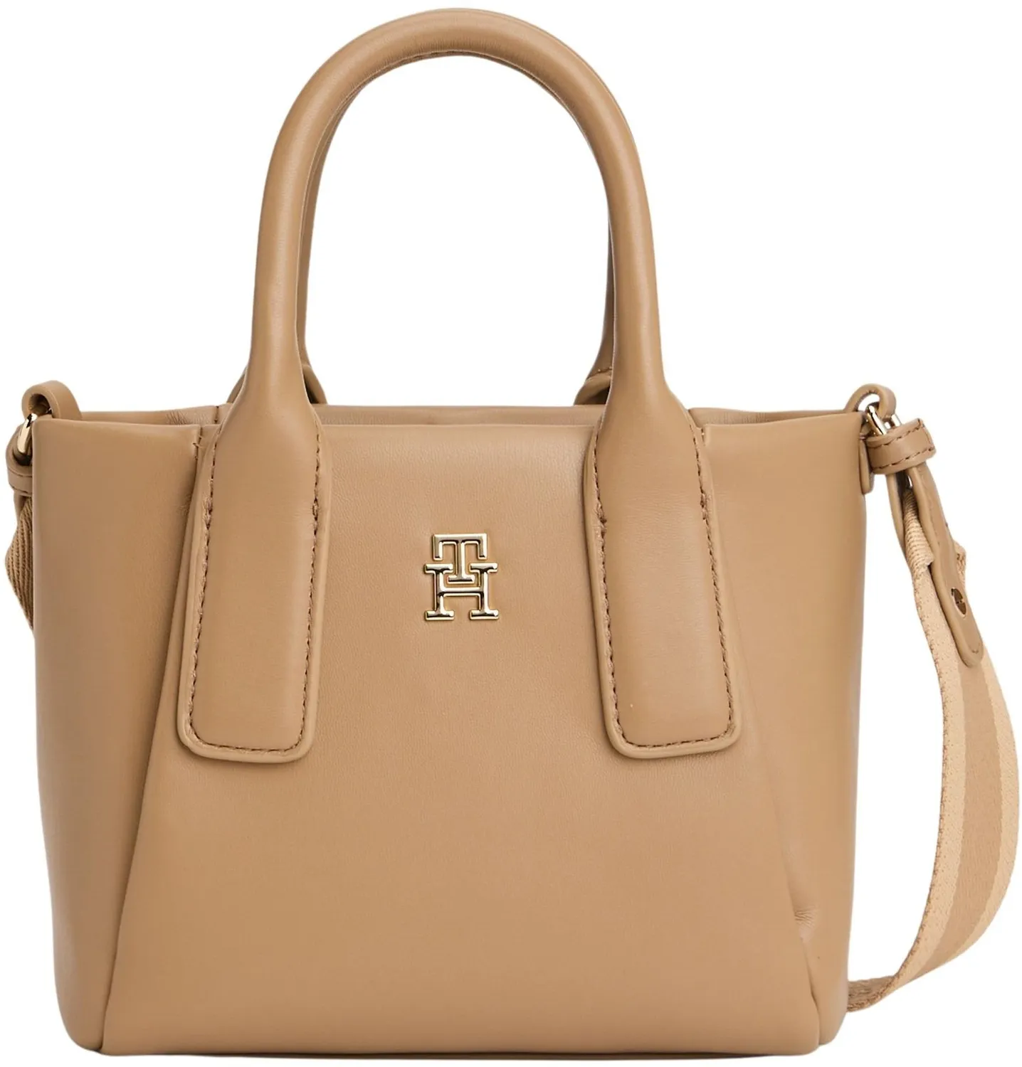 Tommy TH Essential AW0AW18371 Mini Tote Nera Donna