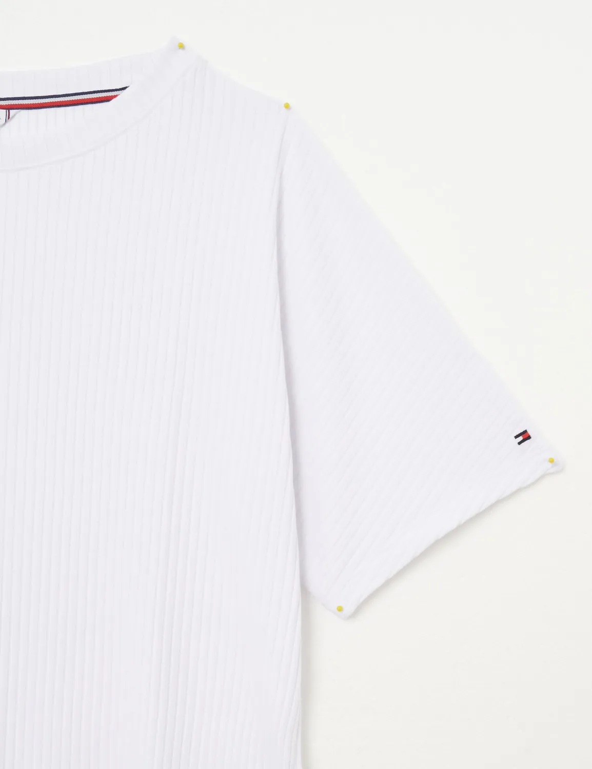 Tommy Hilfiger UW0UW05572 t-shirt donna maniche corte cotone