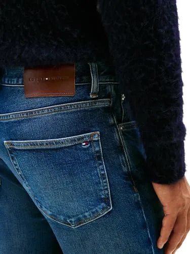 Tommy Hilfiger Straight Denton James Blue jeans dritti 34W/30L blu
