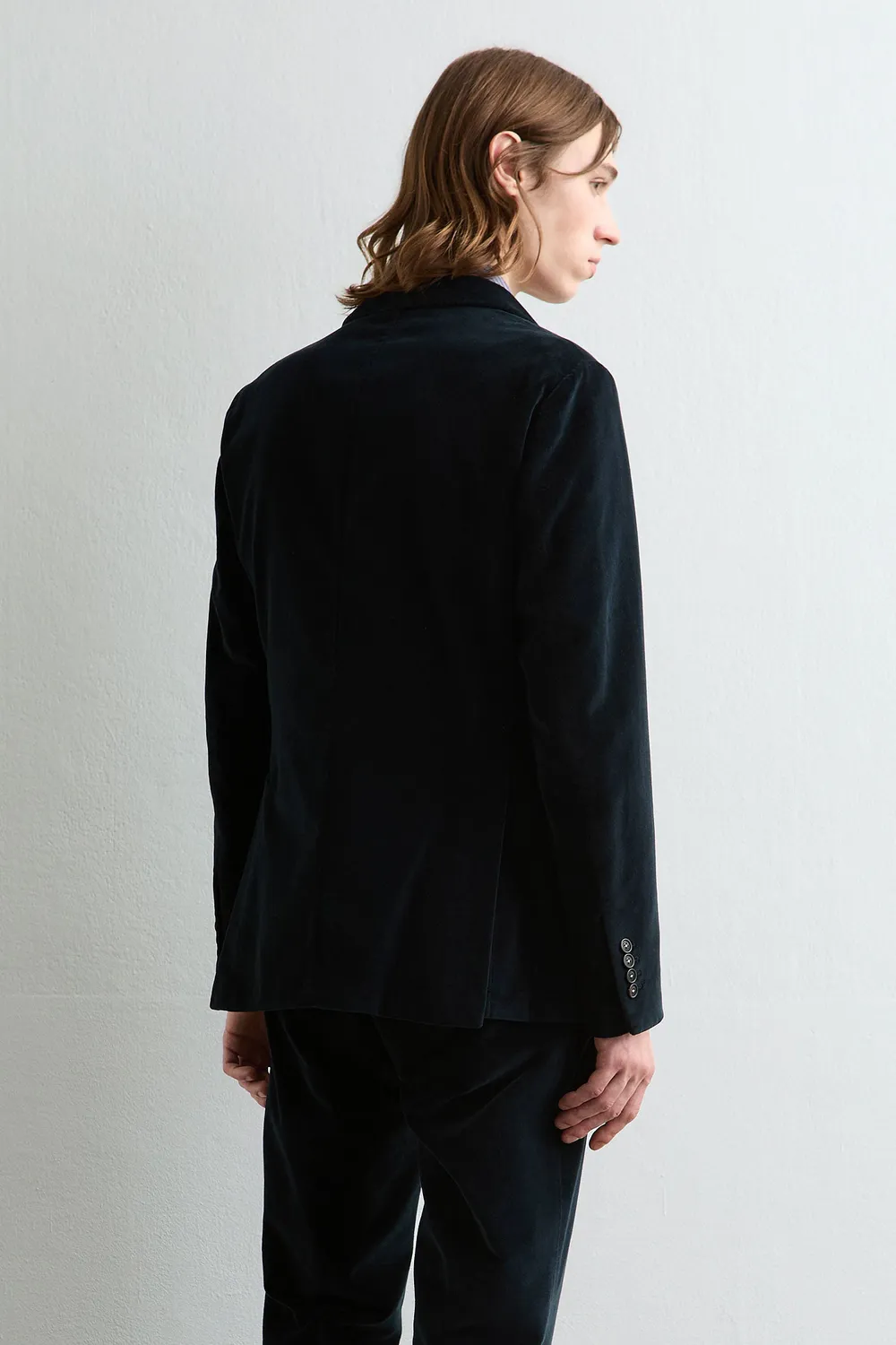 Massimo Alba Sloop abito uomo dark blue velluto cotone