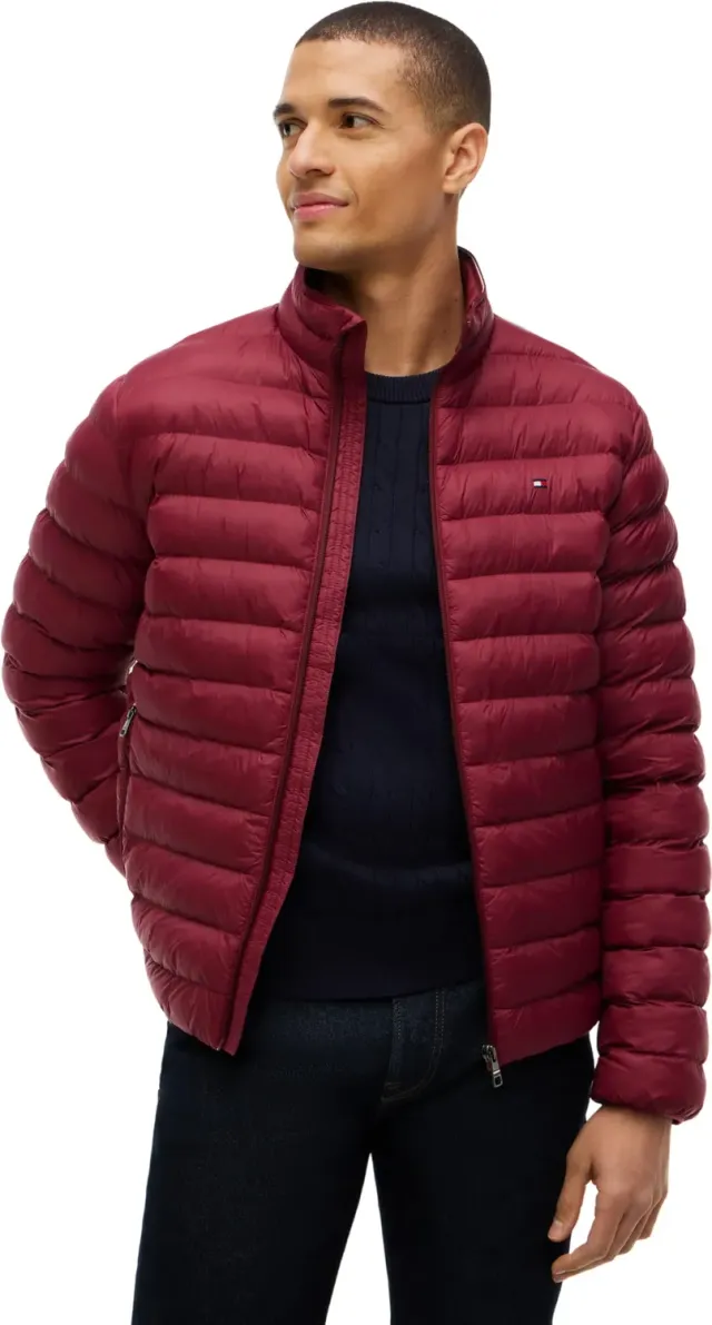 Tommy Hilfiger Packable MW0MW37634 giacca uomo L bordeaux