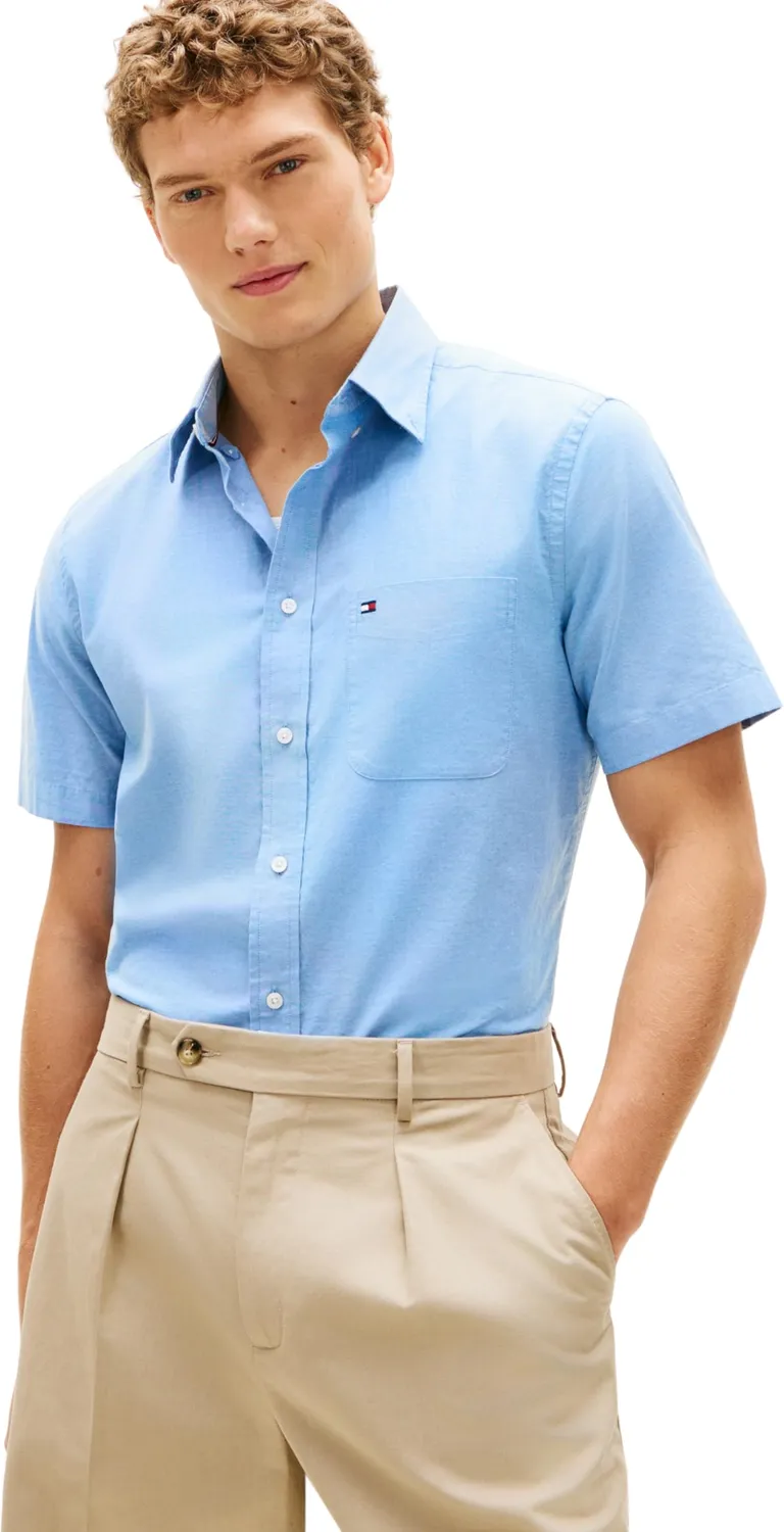 Tommy Hilfiger Oxford MW0MW42285 camicia uomo corte