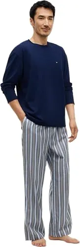 Tommy Hilfiger UM0UM03831 pigiama uomo L manica lunga stampato