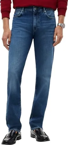 Tommy Hilfiger Denton Slim Straight Jeans Uomo 33W/32L