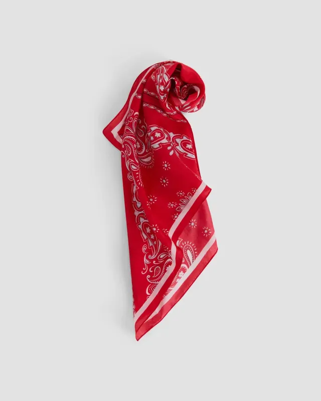 Sportscraft Bandana foulard seta 60x60 pura seta