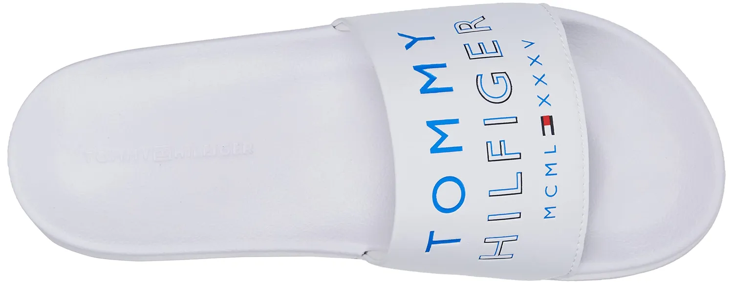 Tommy Hilfiger Embossed Pool Slide FM0FM04463 ciabatta uomo 43 EU