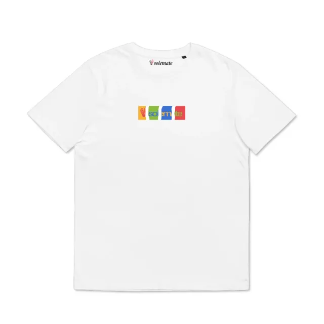 Solemate Sandy Box Logo maglietta bianca cotone