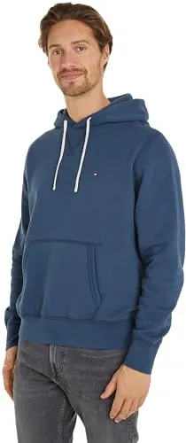 Tommy Hilfiger Essential Fleece Regular Fit felpa blu XS