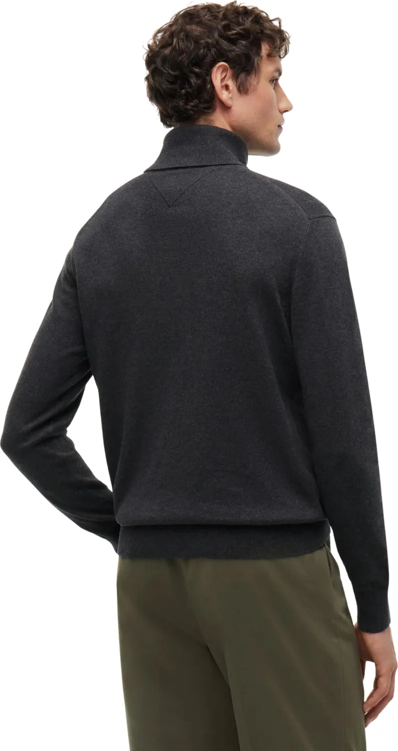 Tommy Hilfiger MW0MW28048 maglione uomo collo alto blu