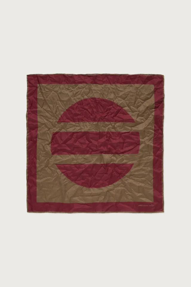 Massimo Alba Hanky1 fazzoletto cotone ribes geometrico