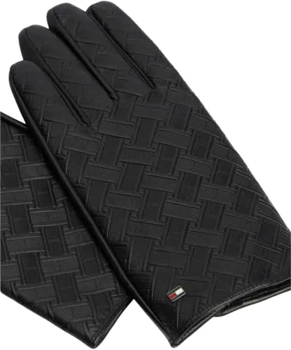 Tommy Hilfiger AM0AM14772 guanti uomo neri L-XL invernali