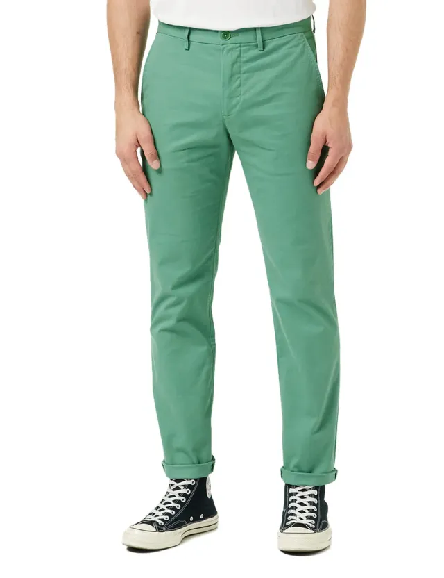 Tommy Hilfiger Denton Chino Straight 32W/32L verde uomo