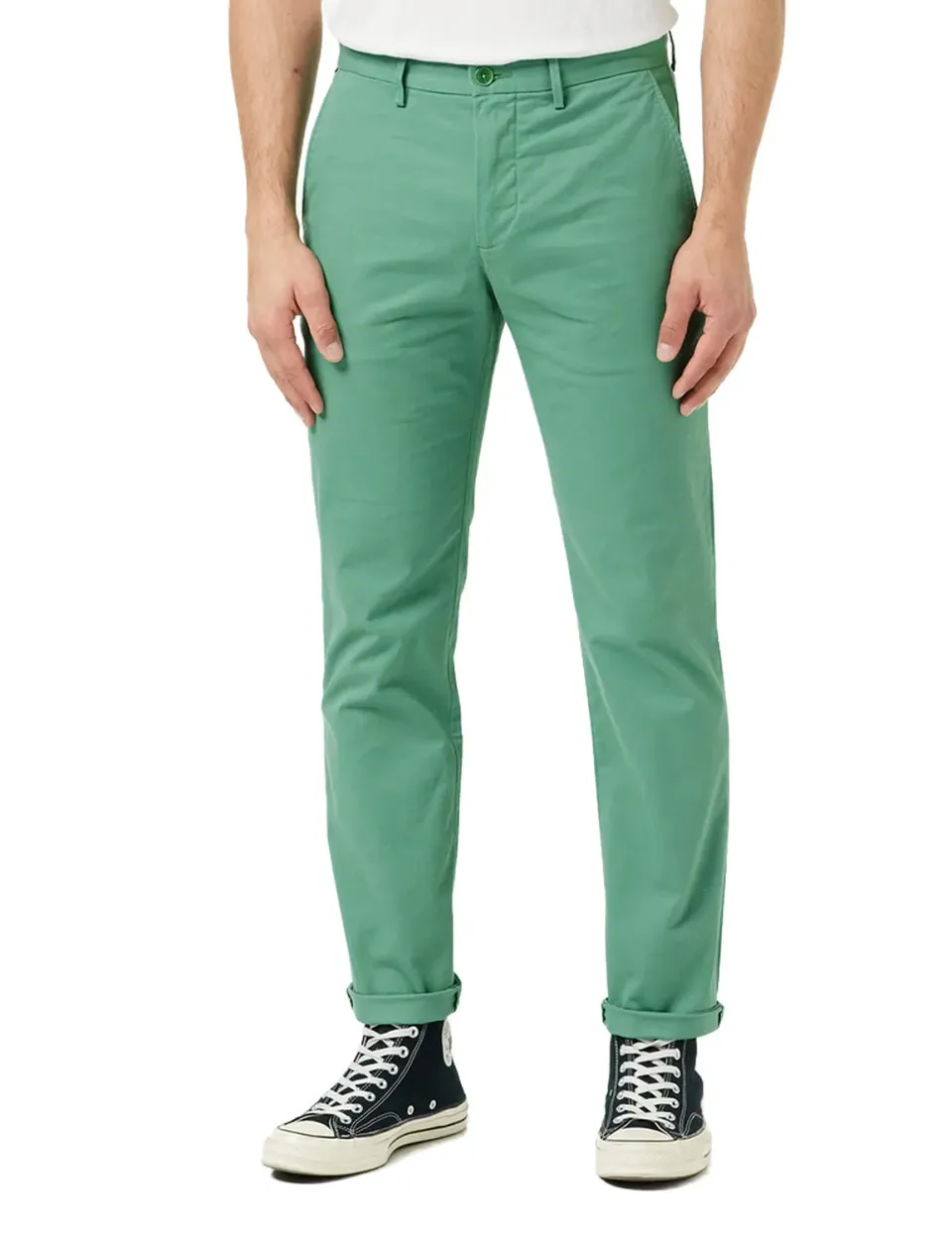 Tommy Hilfiger Denton Chino Straight 32W/32L verde uomo