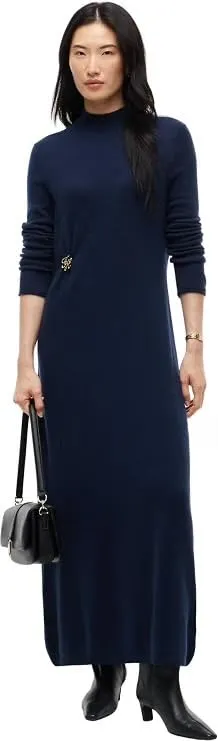 Tommy Hilfiger Soft Wool WW0WW52197 abito maglione donna L blu
