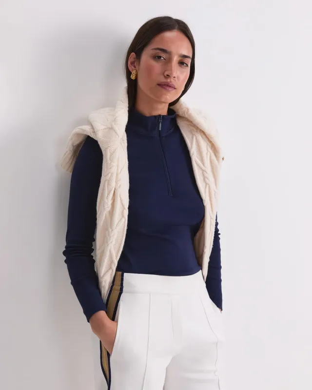 Sportscraft Lucy 120694 maglia zip XXS-XXL cotone elasticizzato