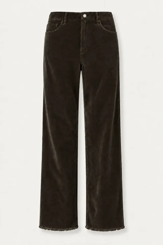 Massimo Alba Alosa-Cut pantaloni chicory velluto cotone