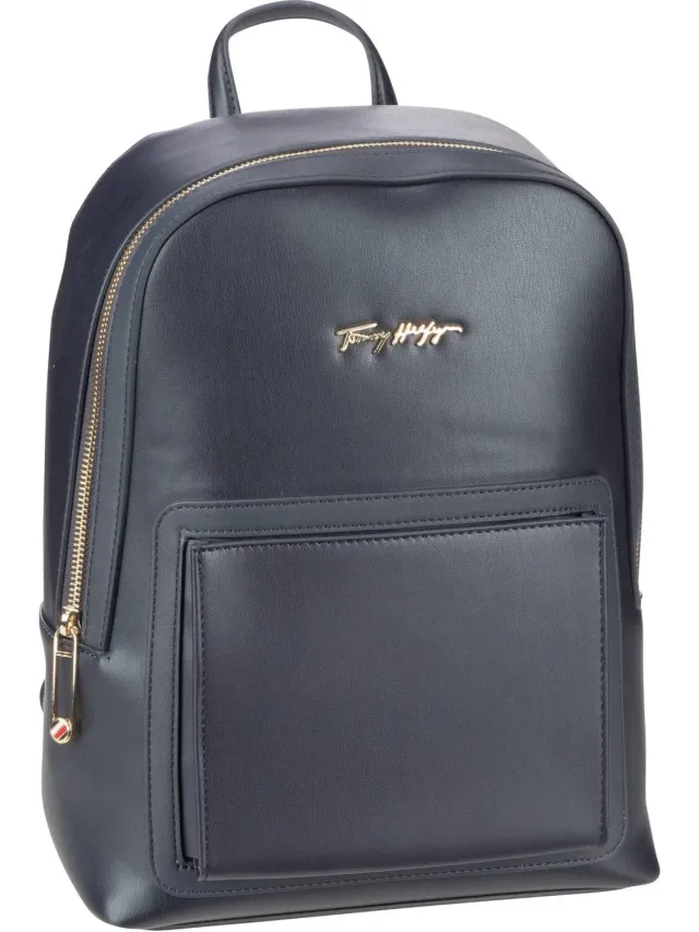 Tommy Hilfiger Iconic Tommy zaino donna blu tessuto