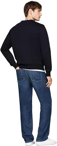 Tommy Hilfiger Flag felpa girocollo uomo cotone
