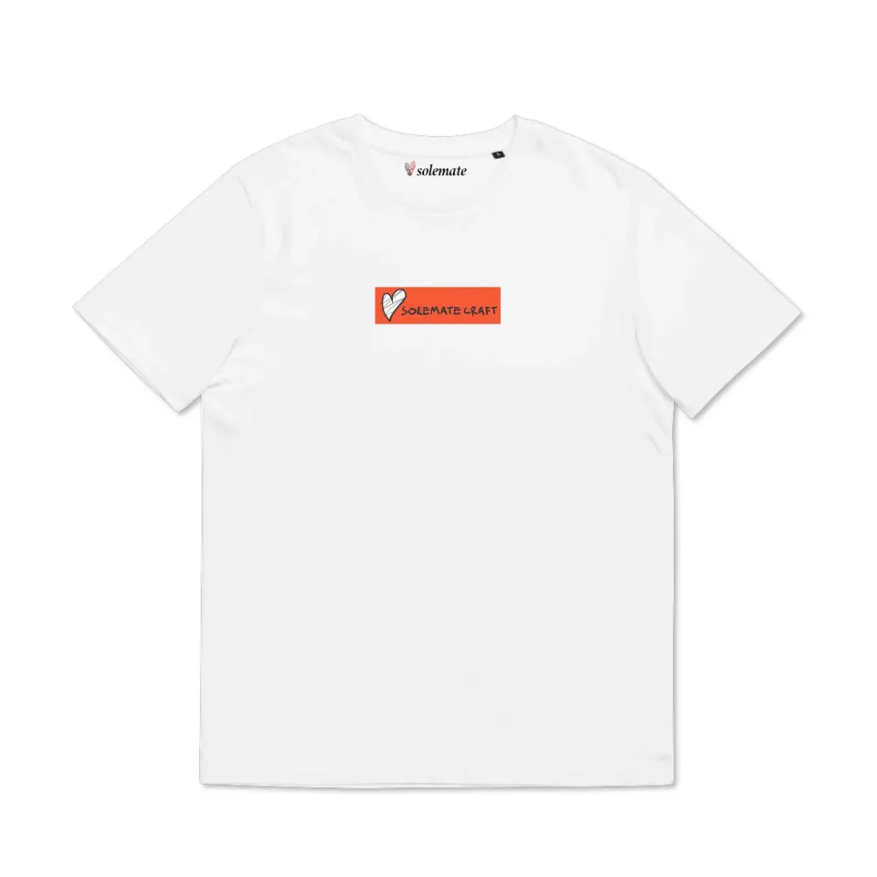 Solemate Solematecraft Box Logo t-shirt bianca cotone