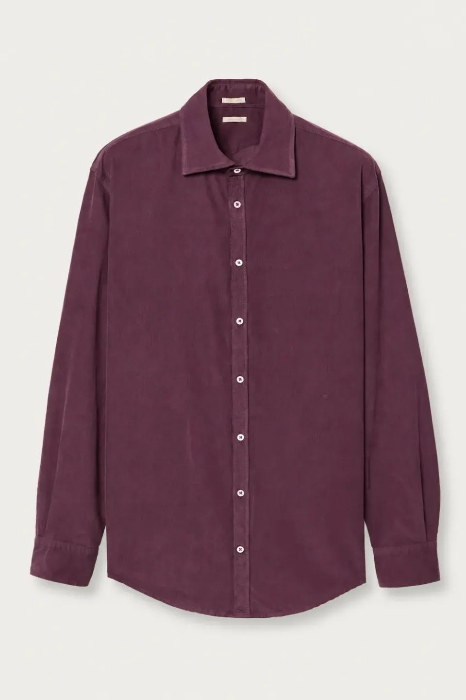 Massimo Alba Genova Camicia Uomo Tibetan Red Velluto