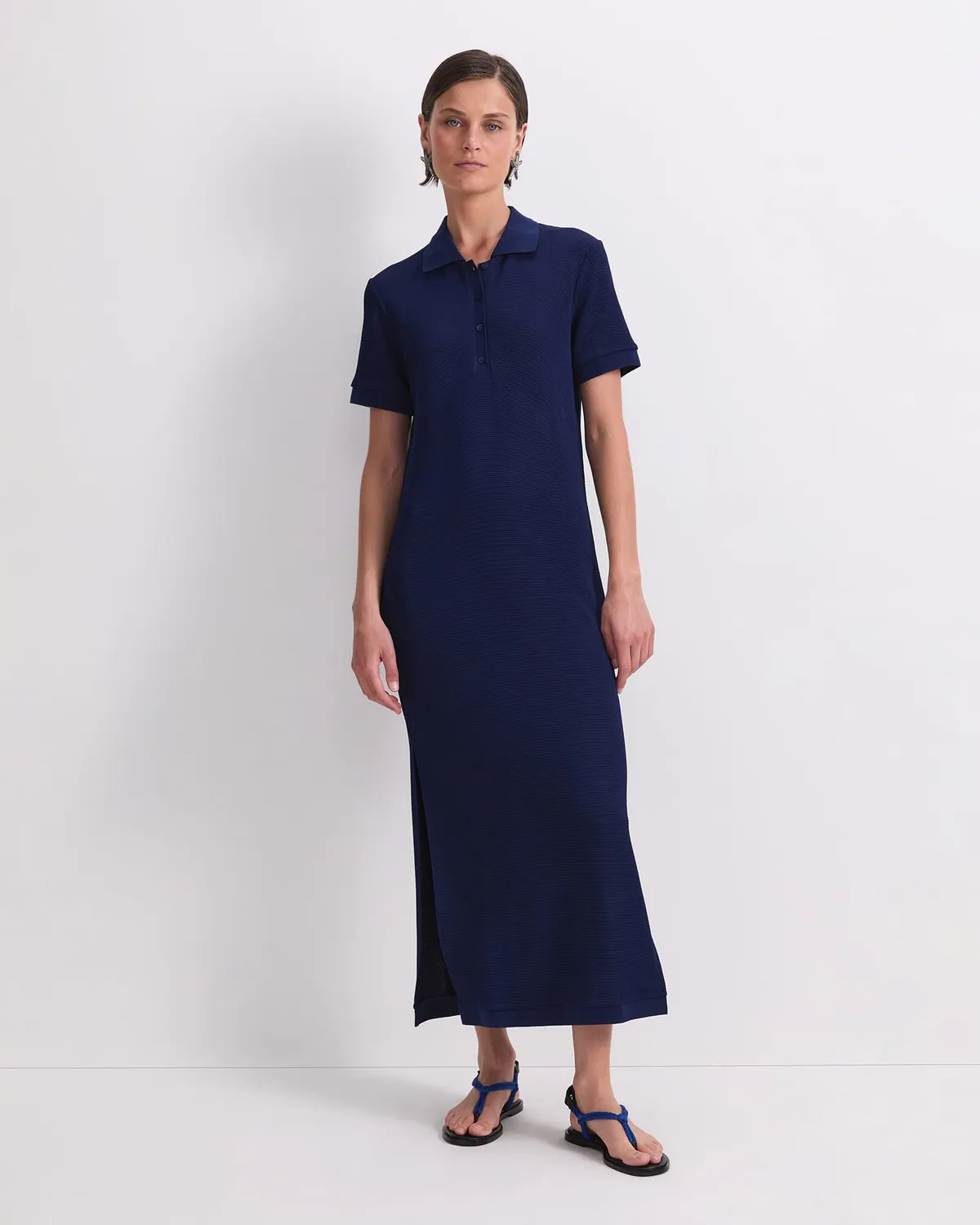Sportscraft Rubino Polo abito midi viscosa donna