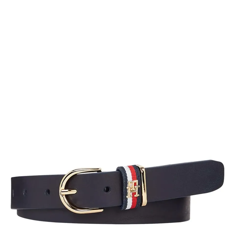 Tommy Hilfiger TH Timeless 2.5 cintura donna nera pelle