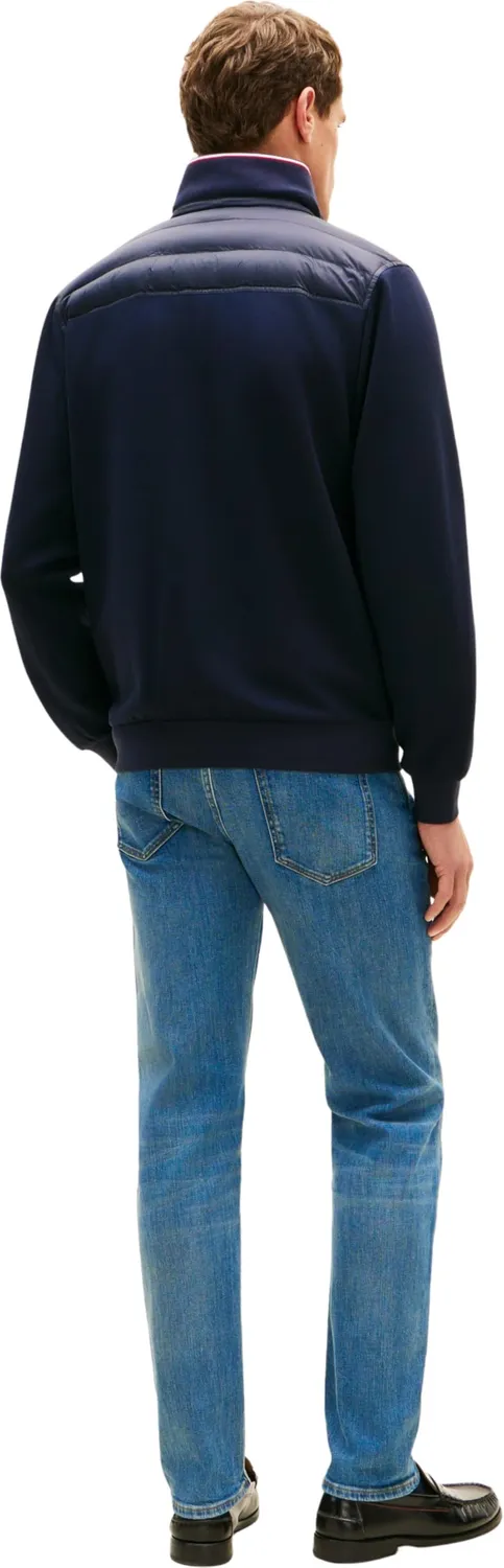 Tommy Hilfiger Mix Media Stand Collar giacca uomo M blu