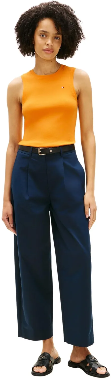 Tommy Hilfiger Slim Cody WW0WW47806 canotta donna cotone nera