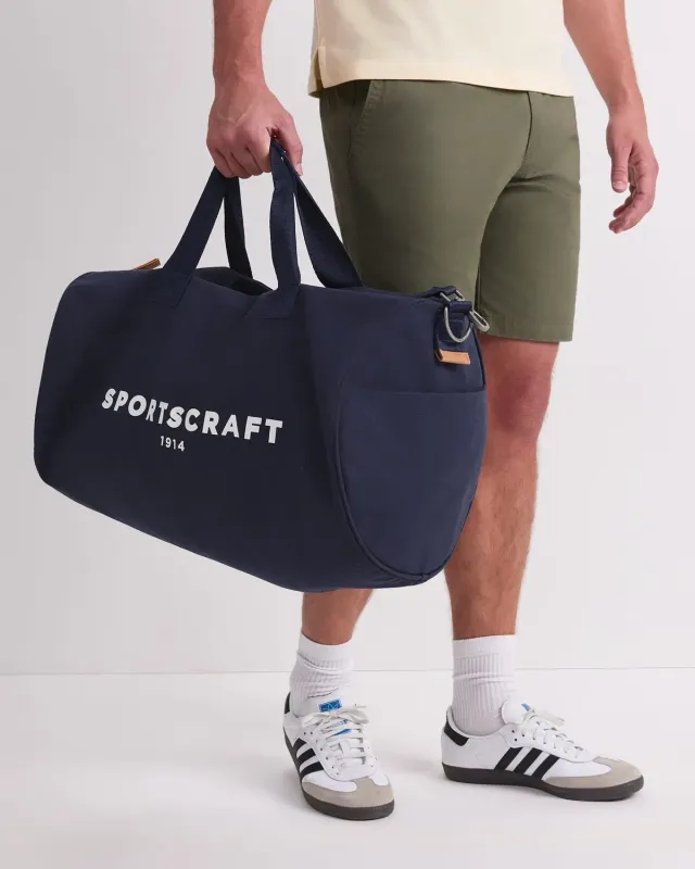 Sportscraft SC Barrel Borsone Viaggio Tela Cotone