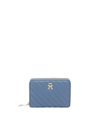 Tommy Hilfiger Poppy Portafoglio con Zip Faded Ink blu