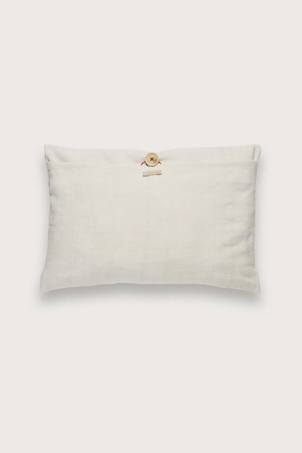 Massimo Alba Pillow cuscino bianco cotone ricamabile