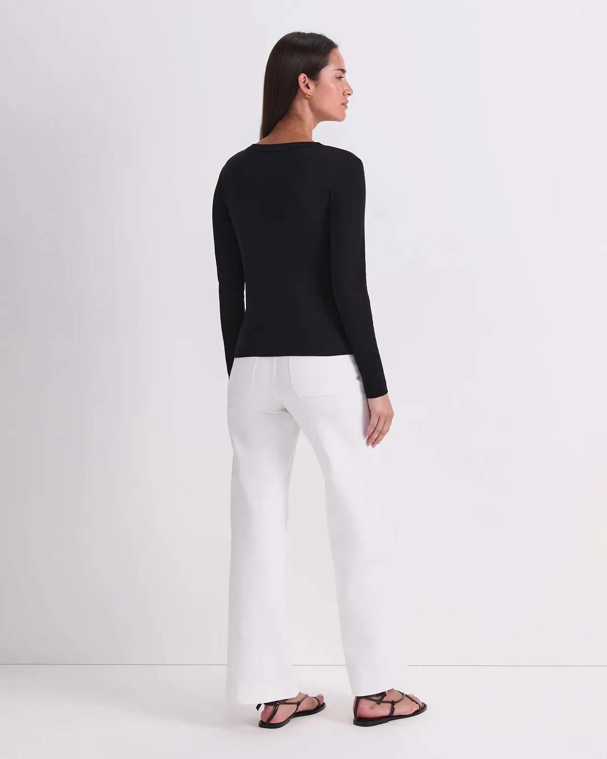 Sportscraft Heidi maglia donna manica lunga cotone coste