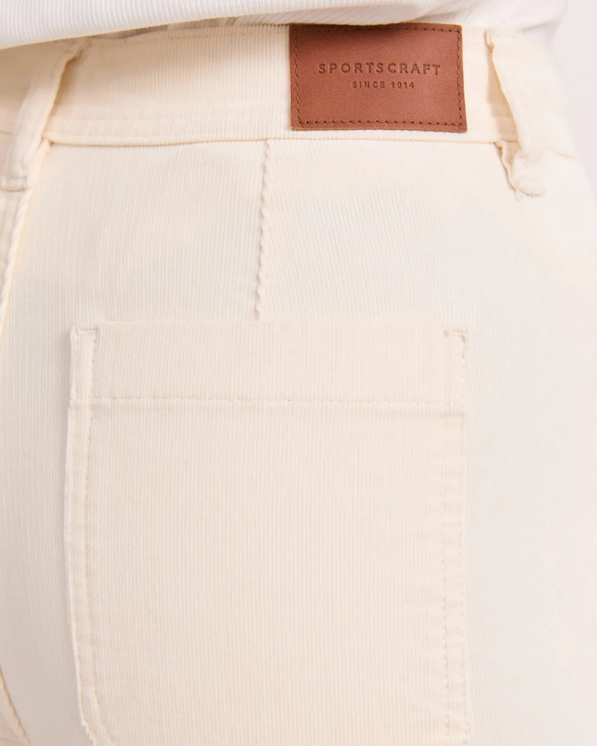 Sportscraft Cleo Cord Wide Leg 119728 jeans donna stretch