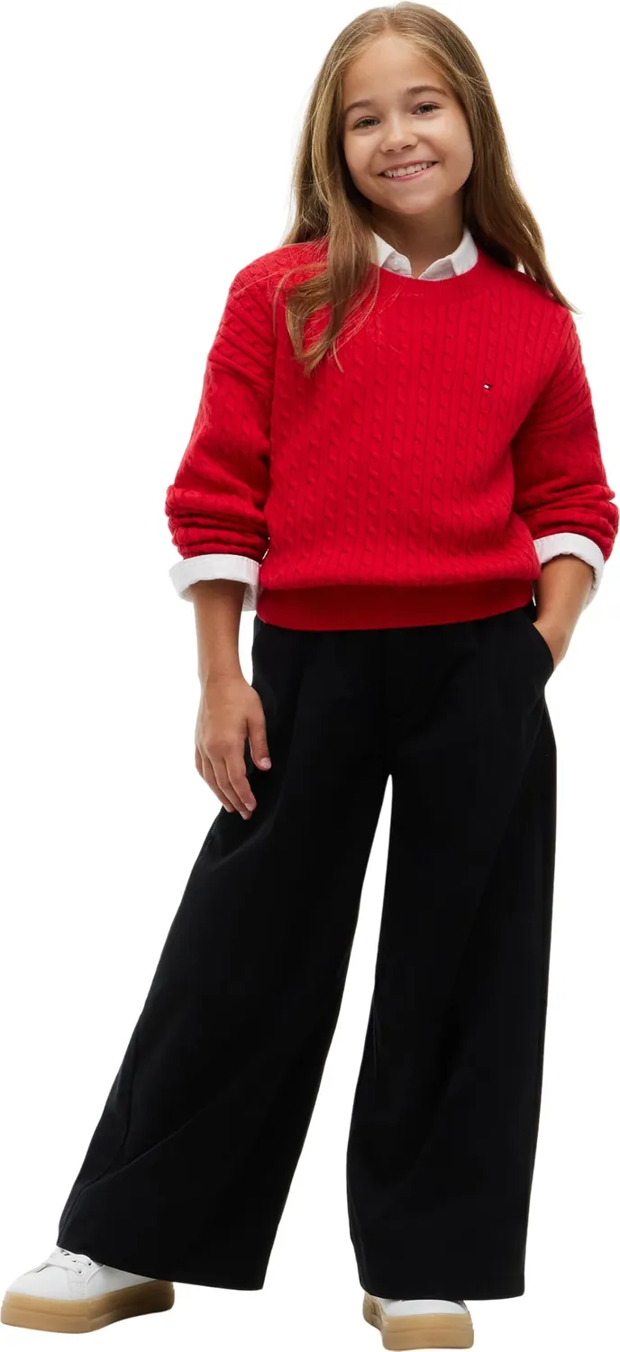 Tommy Hilfiger Wide Leg Kg0kg09717 pantaloni 14 anni 5 tasche