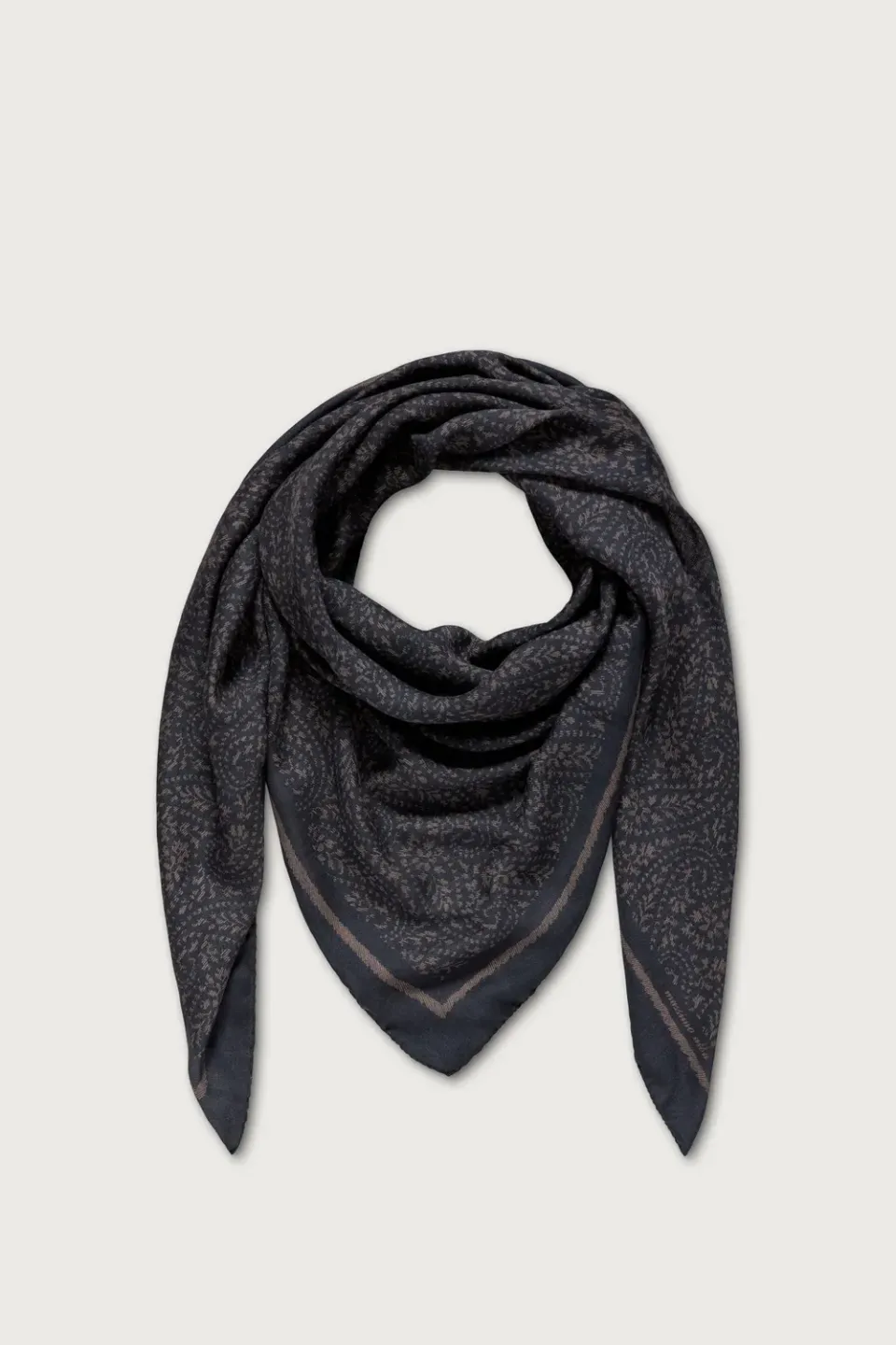 Massimo Alba Stole Stola Blu in Cashmere e Seta
