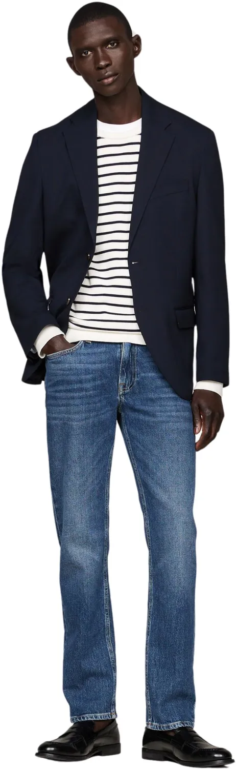 Tommy Hilfiger Denton Jeans Straight Uomo 32W/30L Blu