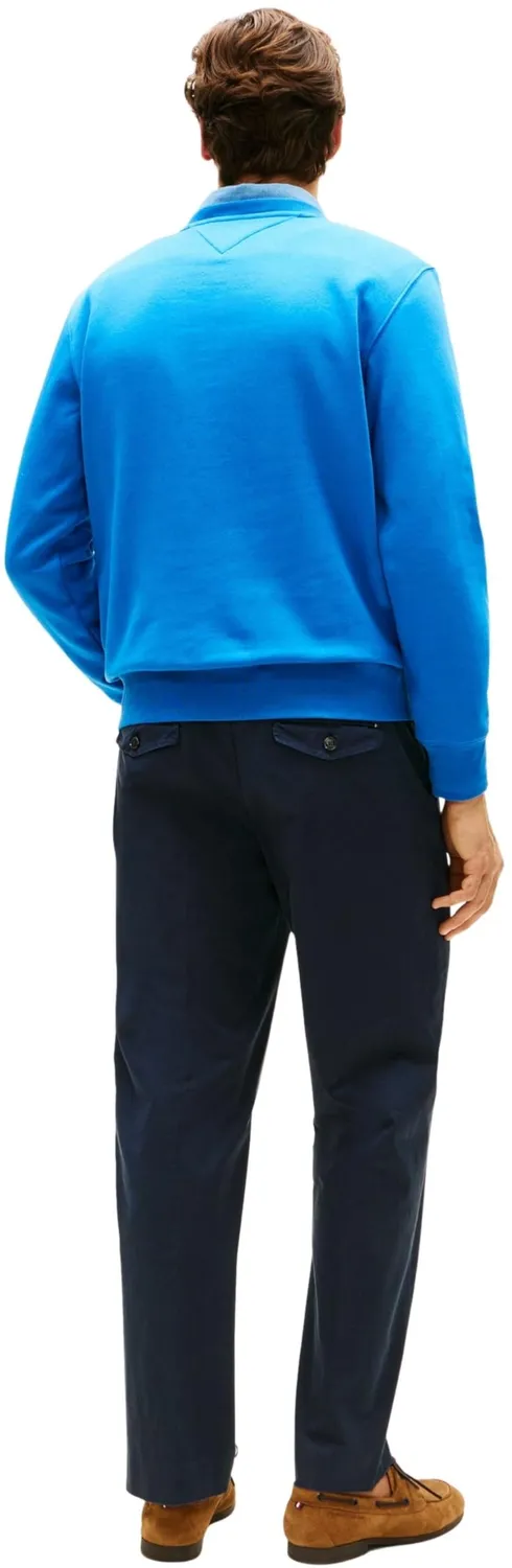 Tommy felpa logo uomo blu Blue Orbit M girocollo