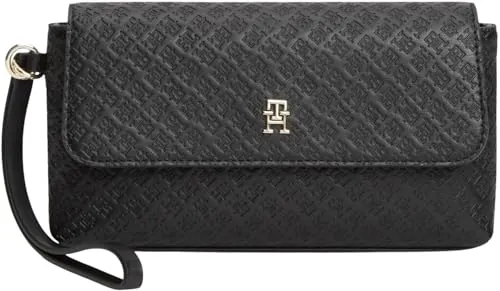Tommy Hilfiger Icon Daily Borsellino Donna Nero Patta