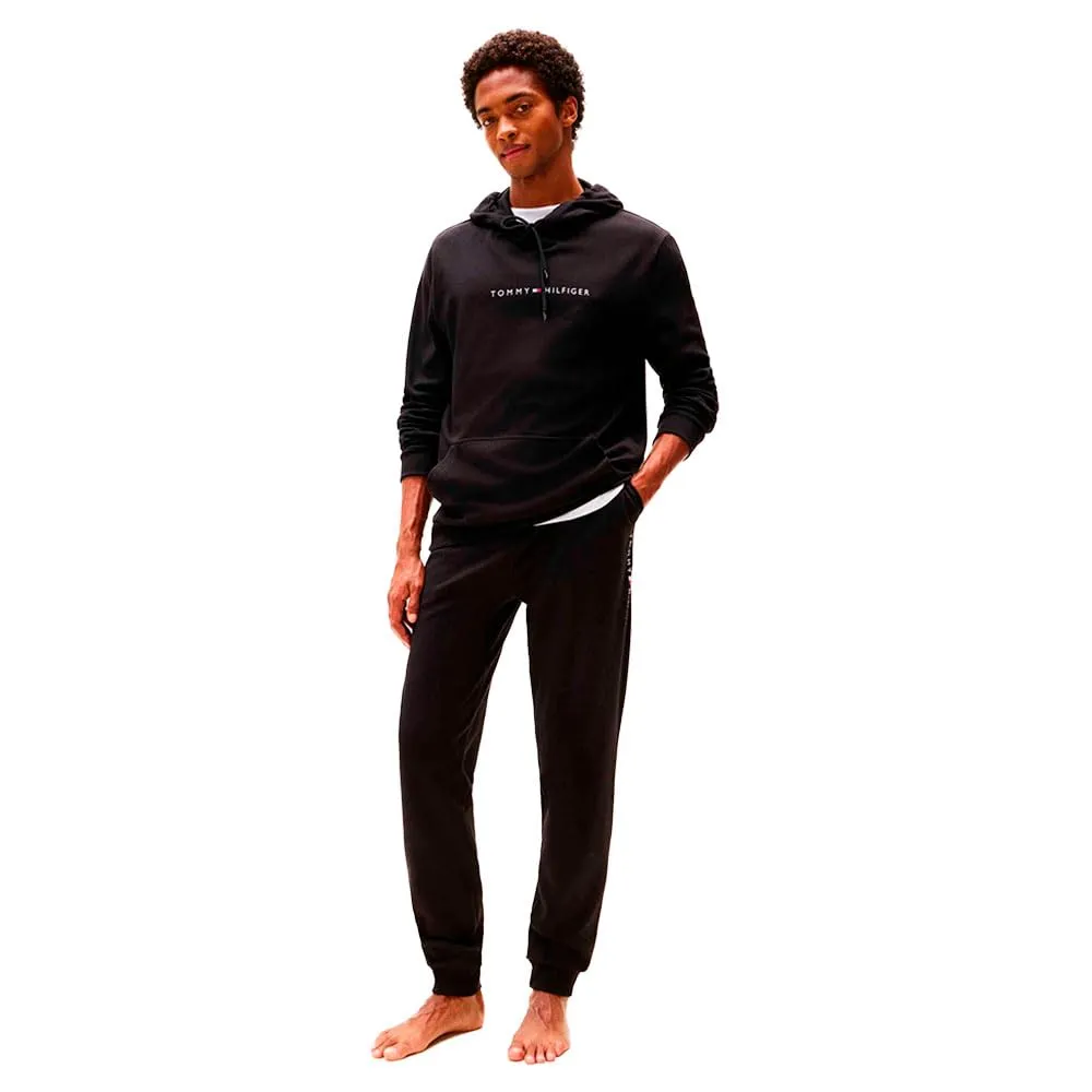 Tommy Hilfiger felpa con cappuccio regular fit S nera cotone
