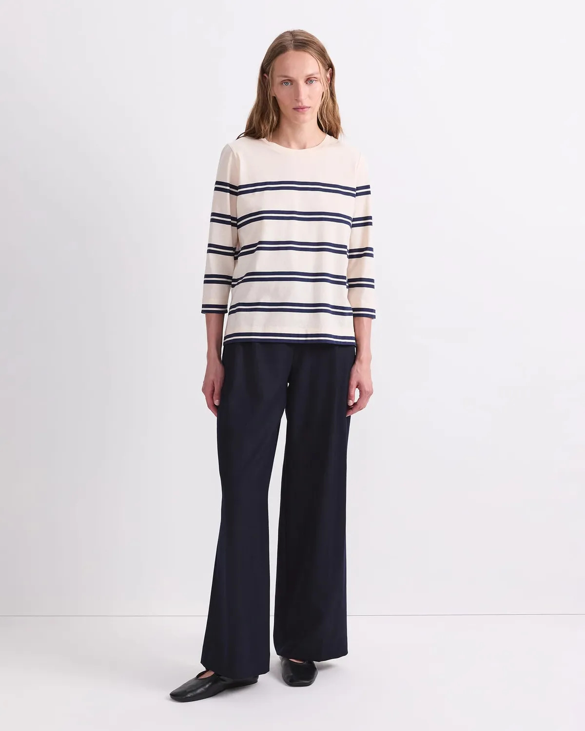 Sportscraft Stripe Half Sleeve t-shirt righe 3/4
