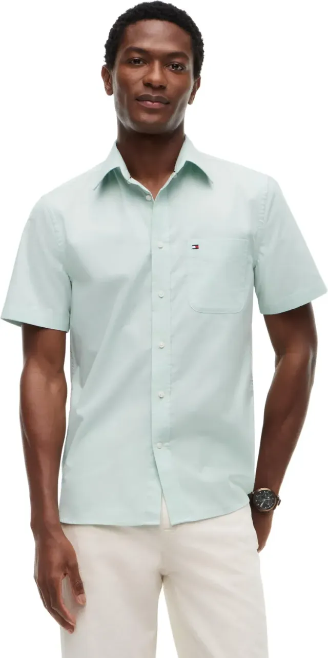 Tommy Hilfiger Oxford MW0MW42285 camicia uomo corte