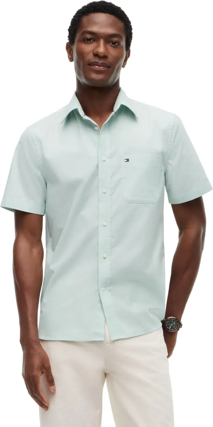 Tommy Hilfiger Oxford MW0MW42285 camicia uomo corte