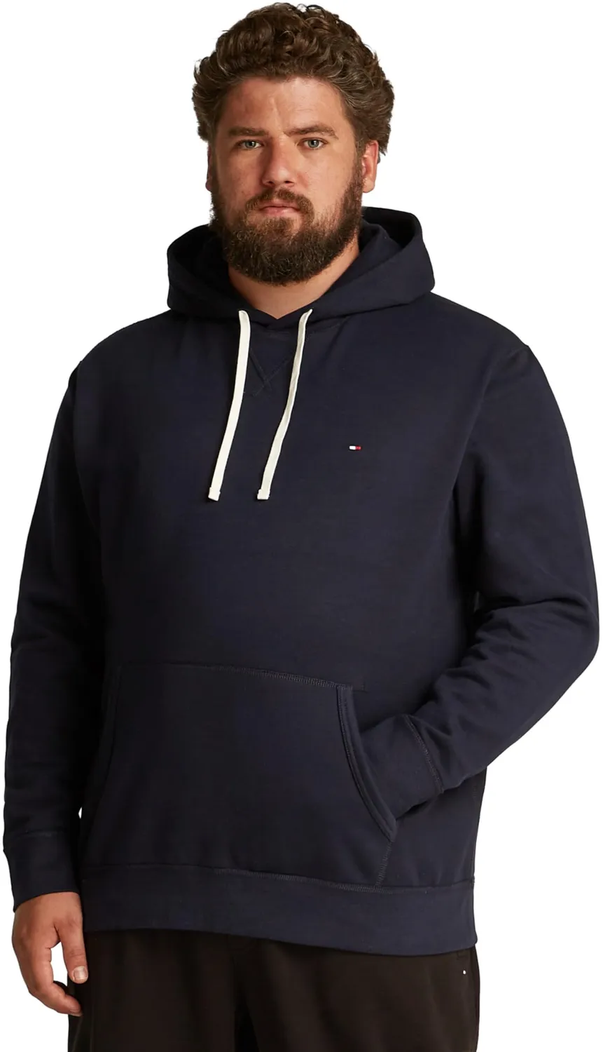 Tommy Hilfiger Essential Fleece felpa uomo Wedge Blue
