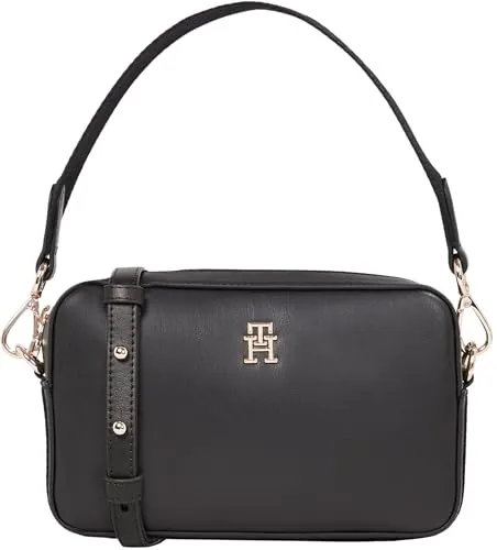 Tommy Hilfiger Distinct Camera Bag tracolla donna nera unica