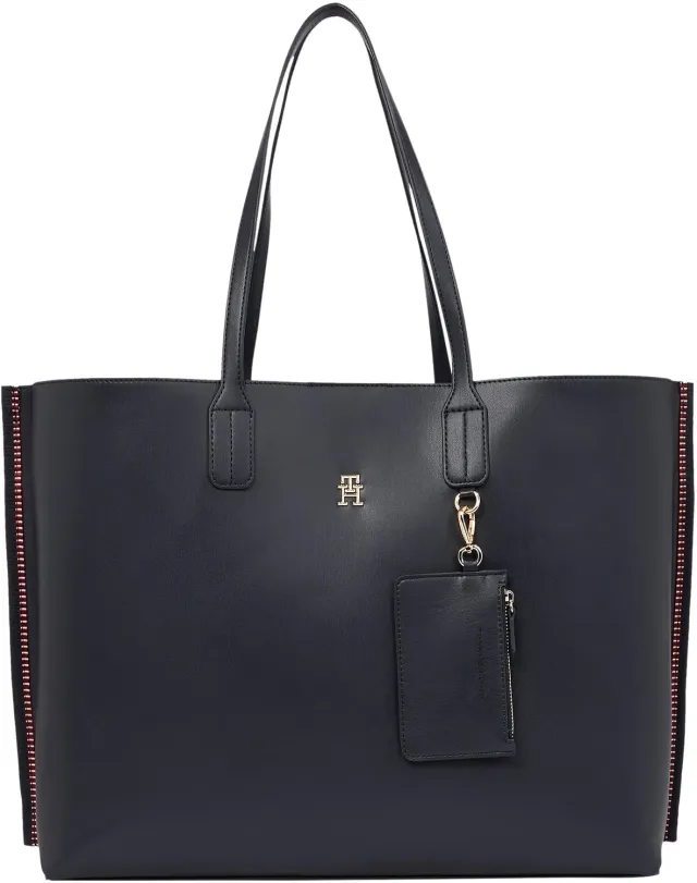 Tommy Hilfiger Distinct Tote Bag grande blu shopper