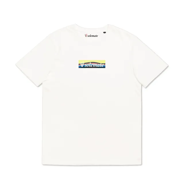 Solemate Box Logo 1/97 t-shirt panna cotone bio