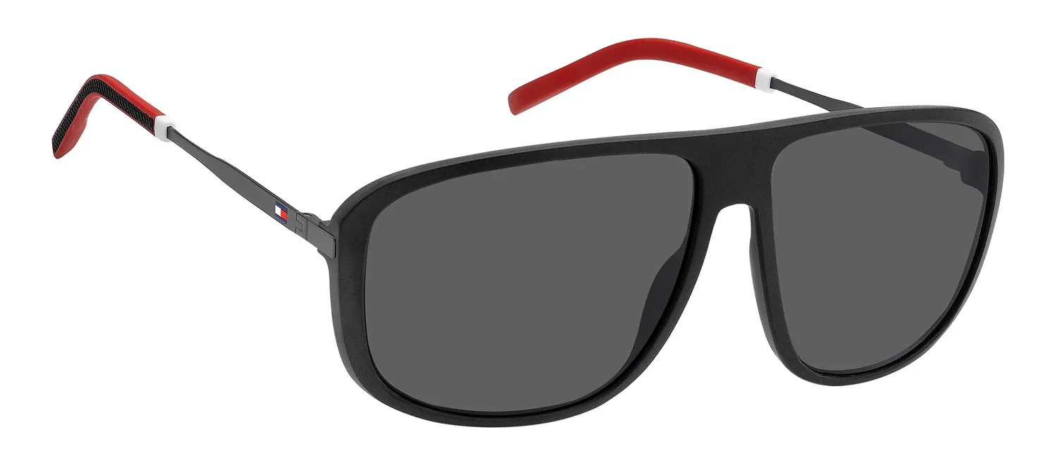 Tommy Hilfiger TH 1802/S occhiali da sole nero opaco 61